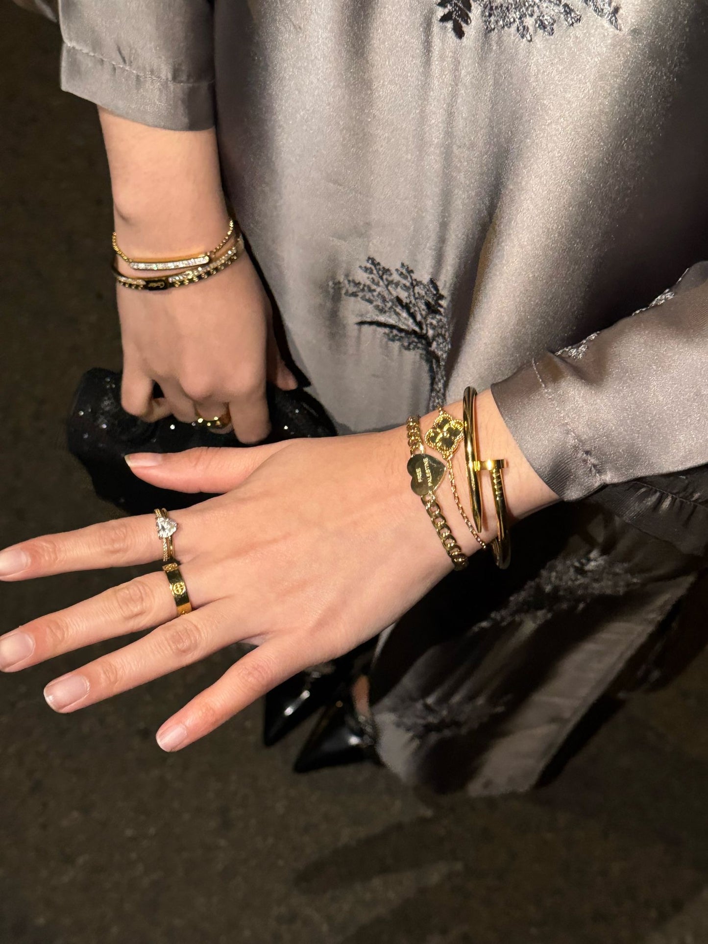 Free Palestine Heart Bracelet